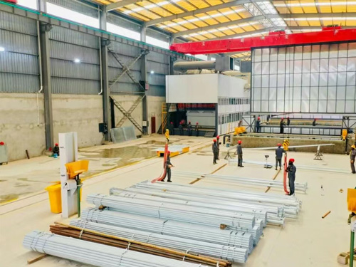 苏杰国际镀锌厂和路灯杆厂全新启航